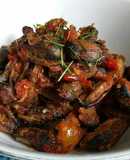 Kerang ijo goreng sambel