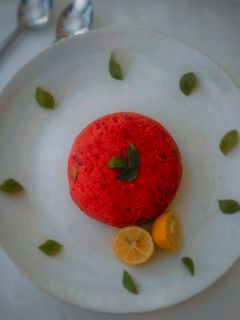 पिंक उपमा (pink Upma recipe in Hindi) रेसिपी मुख्य फोटो