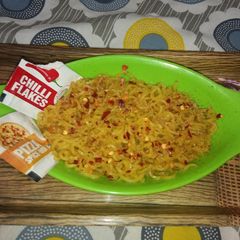 Makhanni Maggi with a twist A picture of Makhanni Maggi with a twist.