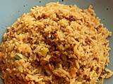 Oriental rice /minced meat rice