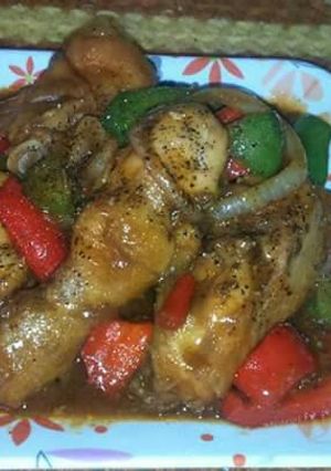 Foto resep Ayam lada hitam