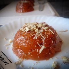 A picture of Atta Halwa.