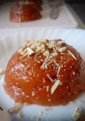 A picture of Atta Halwa.