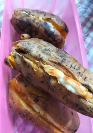 Foto resep Ubi Madu Burnt Spread Cheese
