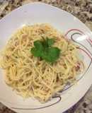 Pasta a la Carbonara Fácil y Rápido