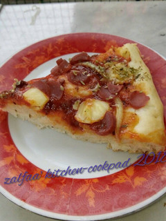 Foto resep Pizza Tanpa Ulen / No Knead Mudah Lezat