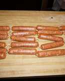 CHORIZOS O SALCHICHAS FRESCAS ITALIANAS NEOYORQUINAS. JON STYLE