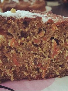 Una foto de Carrot cake