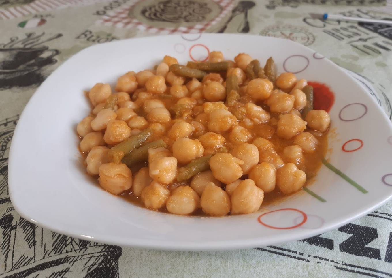 Potaje de garbanzos en olla gm D