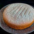Bizcocho sin gluten de naranja