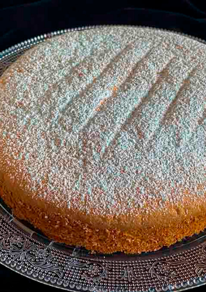 Una foto de Bizcocho sin gluten de naranja