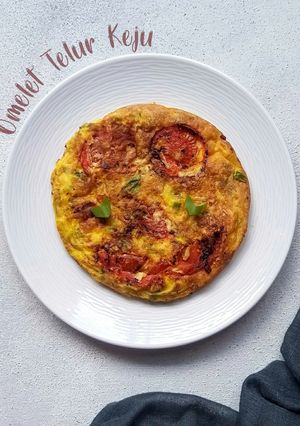Foto resep Omelet Telur Keju