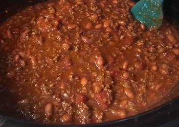 Easiest Way to Prepare Tasty Easy Crockpot Chilli