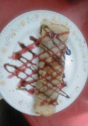 Una foto de Crepes dulces