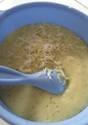 Foto resep Tim totella kenbay 😝 (tofu, wortel, labu siam, kentang dan bayam) 8m+ (MPASI)