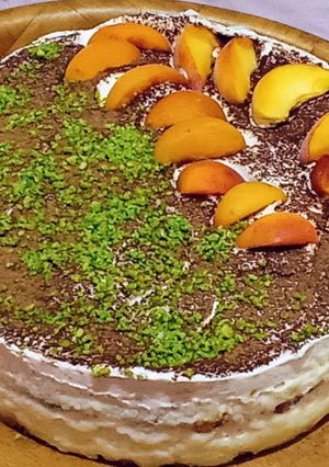 صورة لوصفة تحلية الطبقات بالفواكه🍑🍈🍑