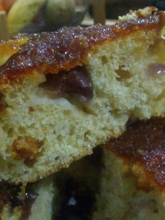 Una foto de Tarta invertida de uvas