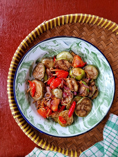 Foto resep Tumis Teri Terong Lalap