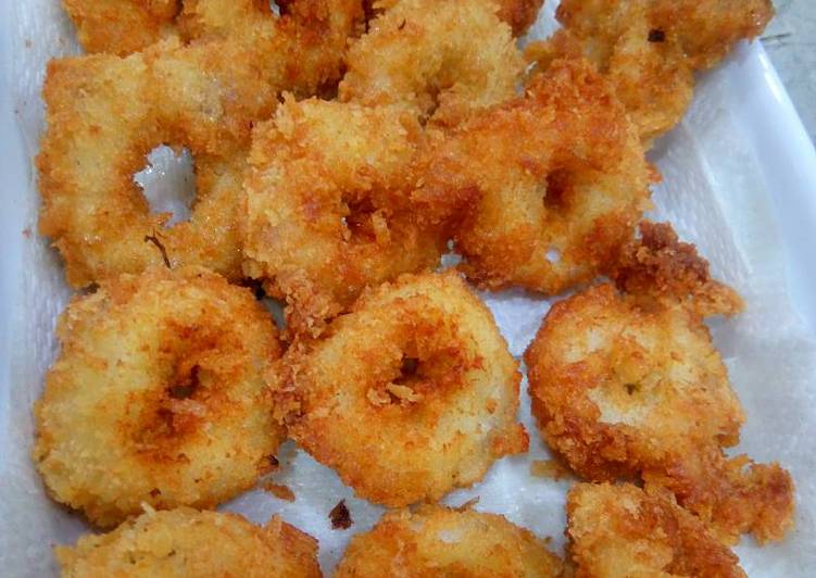 Resep Calamari (cumi crispy) Anti Gagal