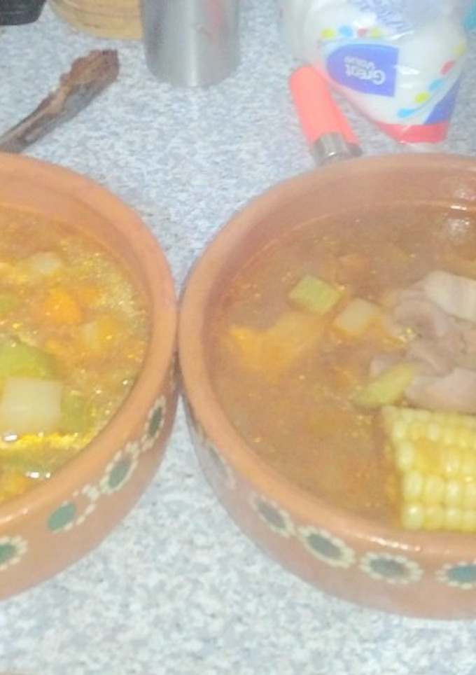 Una foto de Mole de olla