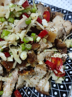 在家自製偽烤肉(消耗拜拜用豬肉) 的食譜成品照片