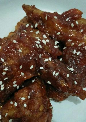 Foto resep Korean chicken wings