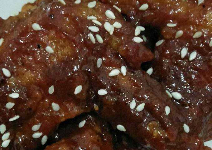Ternyata begini loh! Resep buat Korean chicken wings  nikmat