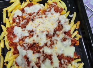 Gambar Bolognese Loaded Fries