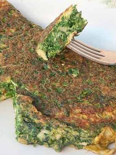 Una foto de Tortilla de Espinacas