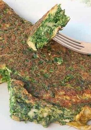 Una foto de Tortilla de Espinacas