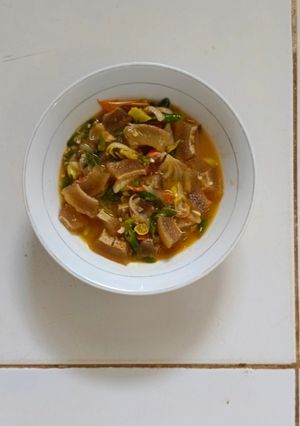 Foto resep Kikil cabe ijo