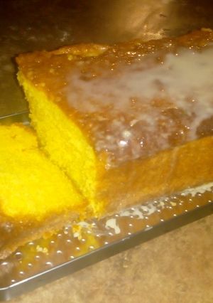 Una foto de Budín de naranja