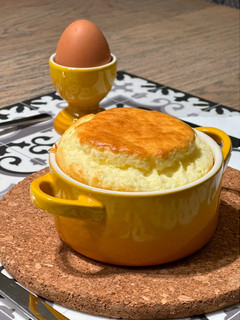 Una foto de Soufflés de Queso