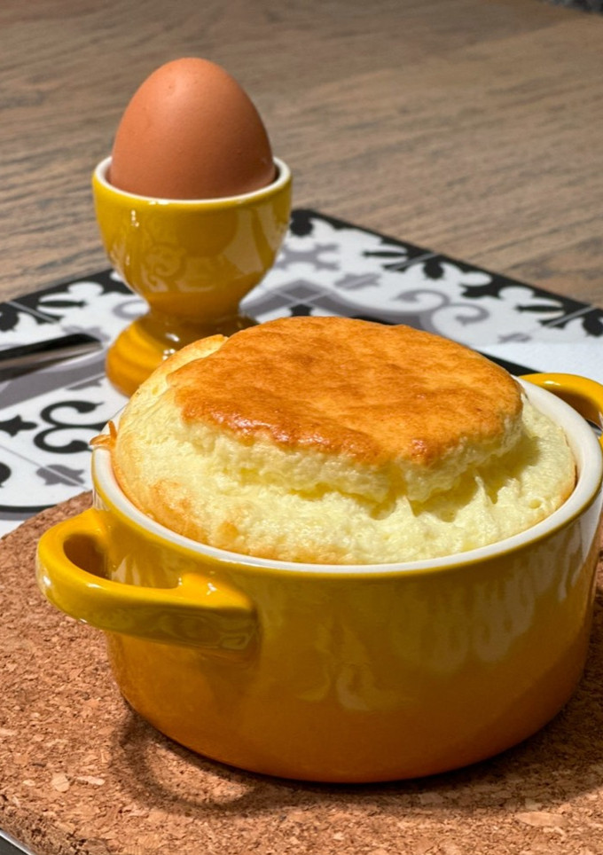 Una foto de Soufflés de Queso