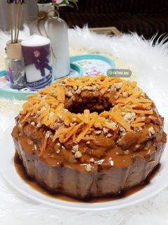 صورة لوصفة كيكة الجزر اللذيذه 🥰