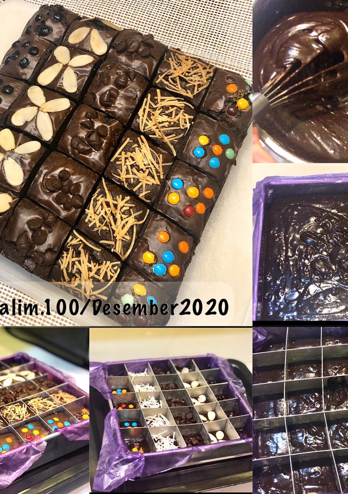 Foto resep Brownies Panggang/ Brownies sekat Yummy