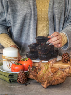 عکسی از دستور مافین موز و شکلات