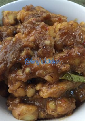 Foto resep Tempe Bumbu Kacang Vegetarian