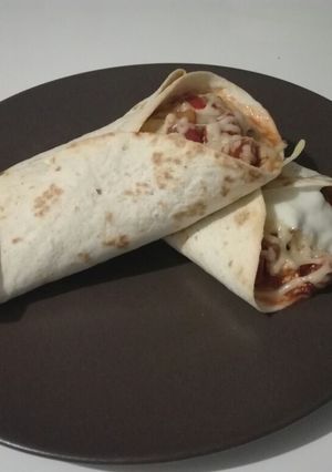 Une photo de Burritos végétariens