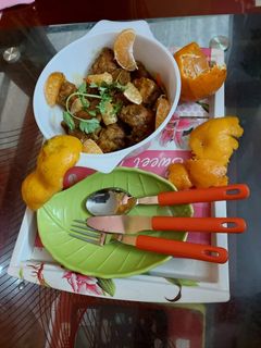 বার্বিকিউ অরেঞ্জ চিকেন (barbeque orange chicken recipe in Bengali) রেসিপির প্রধান ছবি