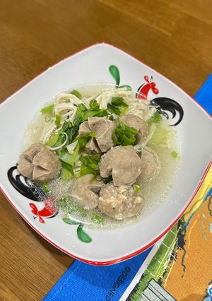 Foto resep Bakso Kuah Tulang Sayur