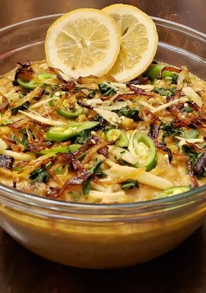 A picture of Mutton Keema Haleem.
