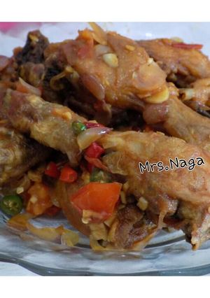 Foto resep Ayam goreng sambel maknyus