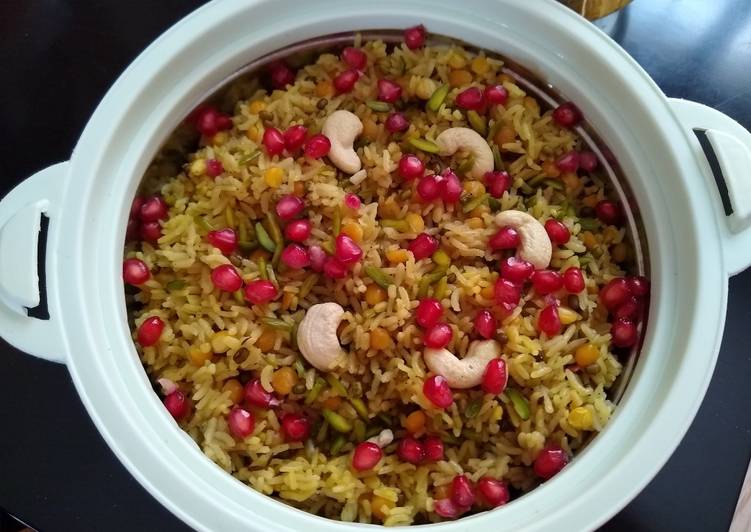 How to Make Appetizing Mixed Dal Sweet Rice