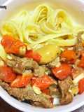 Beef Stroganoff Fettuccine