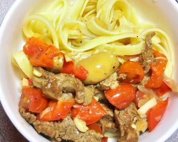 Fresh, Prepare Recipe Beef Stroganoff Fettuccine Yummy