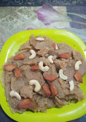 A picture of Halwa.