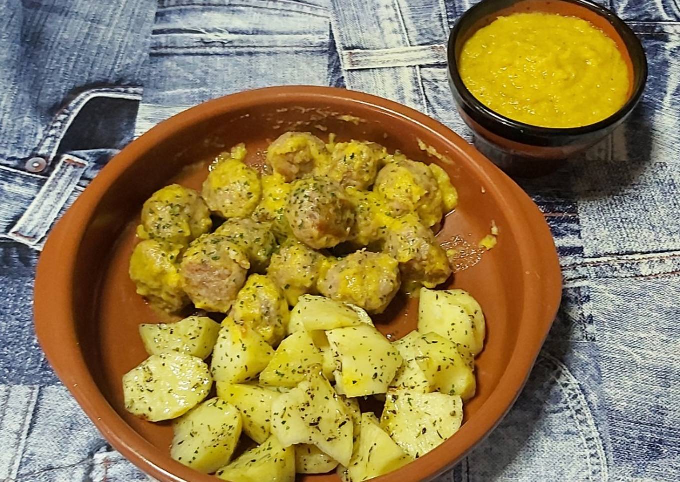 Albóndigas al aroma de vainilla