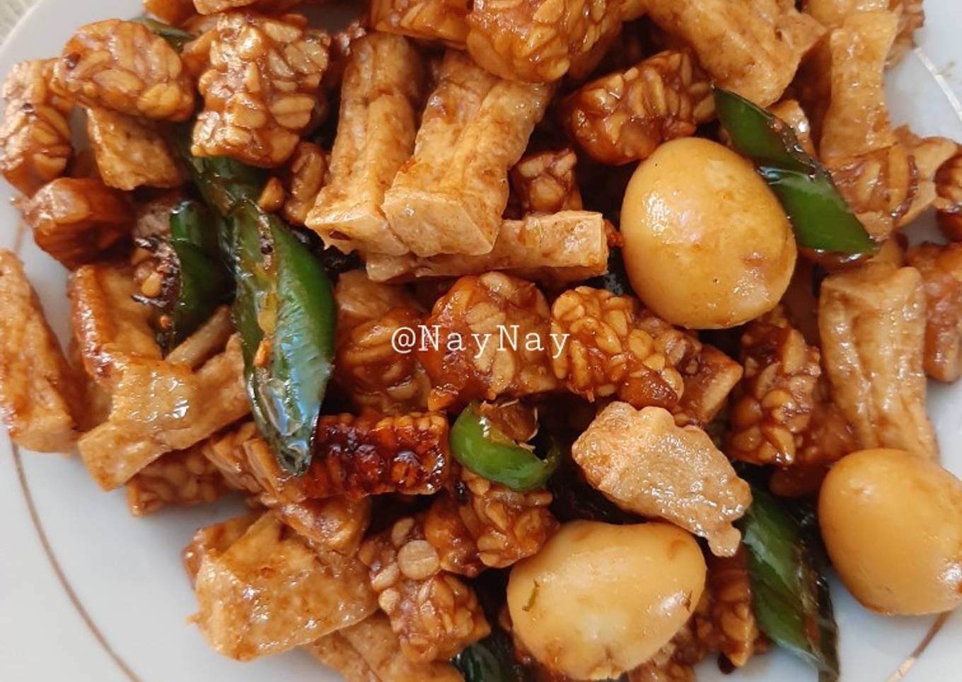 Sambal Goreng Tahu Tempe