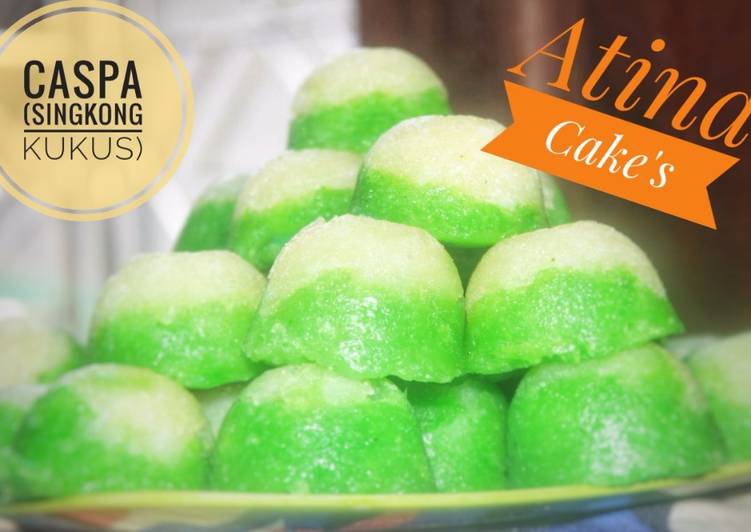Bumbu meracik Kue Singkong Kelapa kukus, Bisa Manjain Lidah